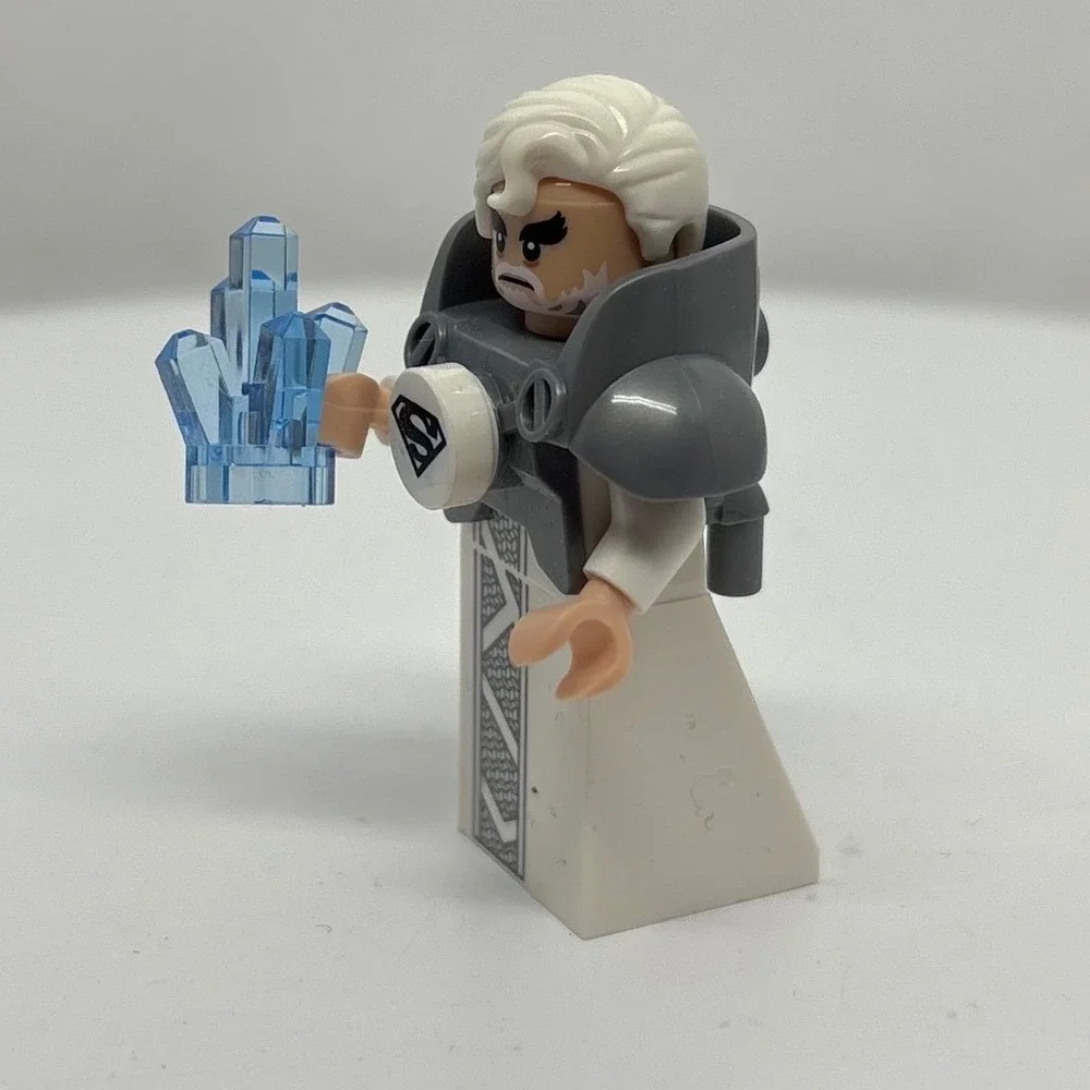 LEGO DC Super Heroes Jor-El Minifigure with Kryptonian Crystal White Robes